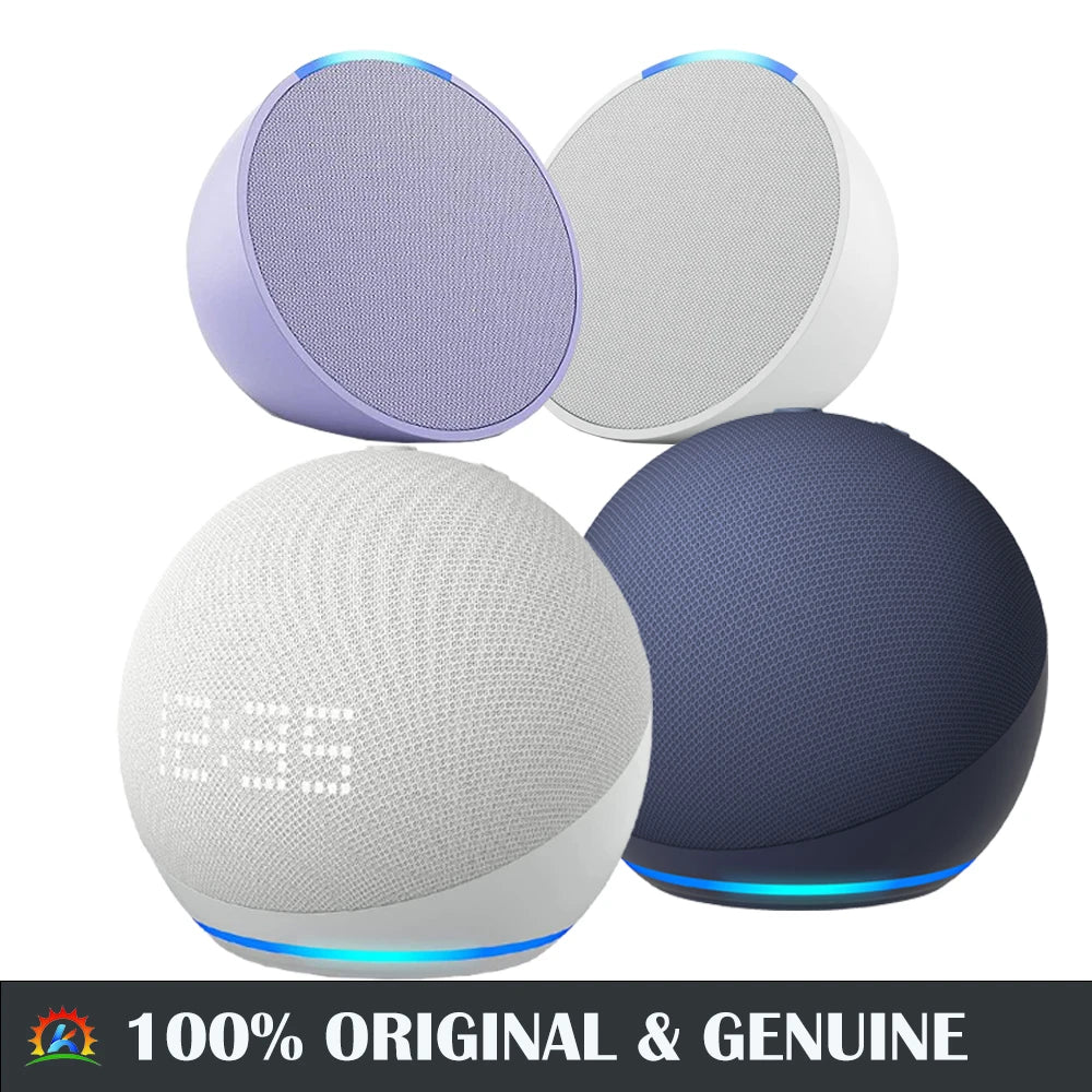 New Echos Dots 5nd Speaker Alexa Voice Assistant Smart Home 5 Th Generation Hub Smarter Home For Pc Intelligent Speaker Sale